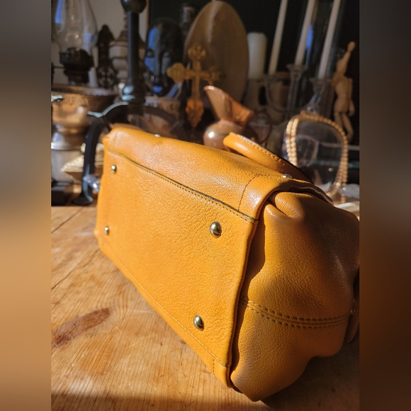 MCM Doctor's Bowler Leather Bag - Picture 4 of 5